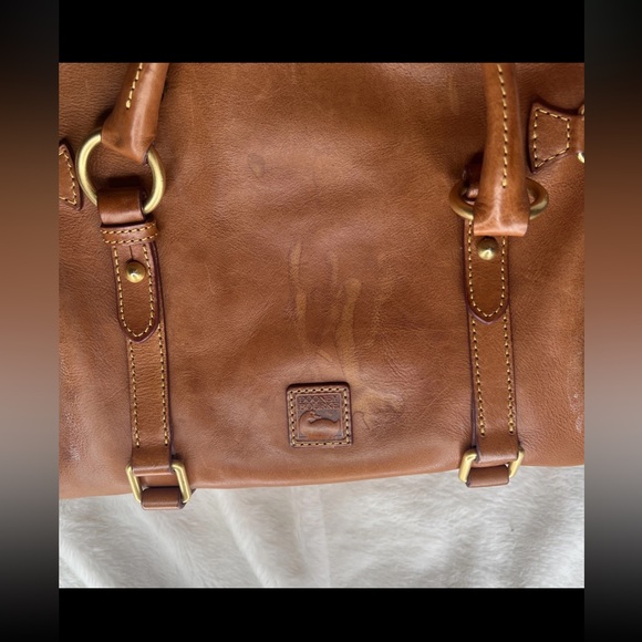 Dooney & Bourke Florentine (natural) Satchel- classic size - Picture 12 of 16